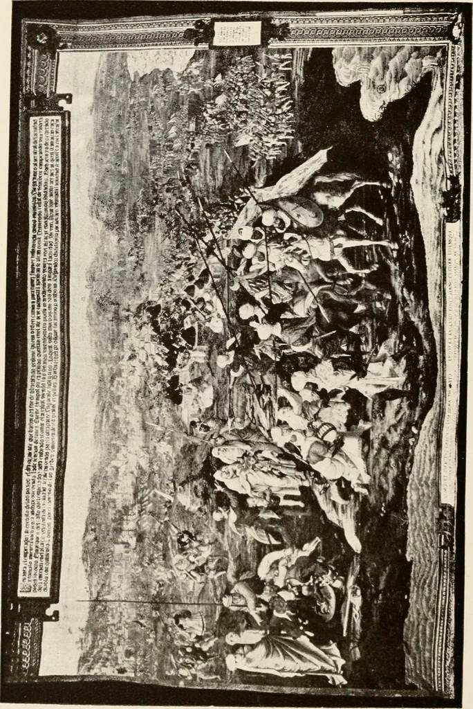 An illustration from The Spanish royal tapastries, 1921, leaf 135