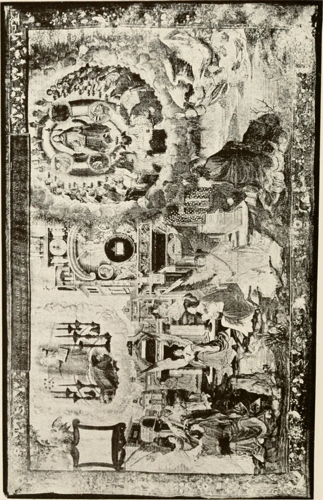 An illustration from The Spanish royal tapastries, 1921, leaf 143