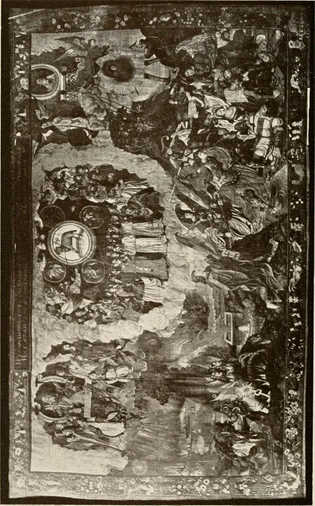 An illustration from The Spanish royal tapastries, 1921, leaf 147