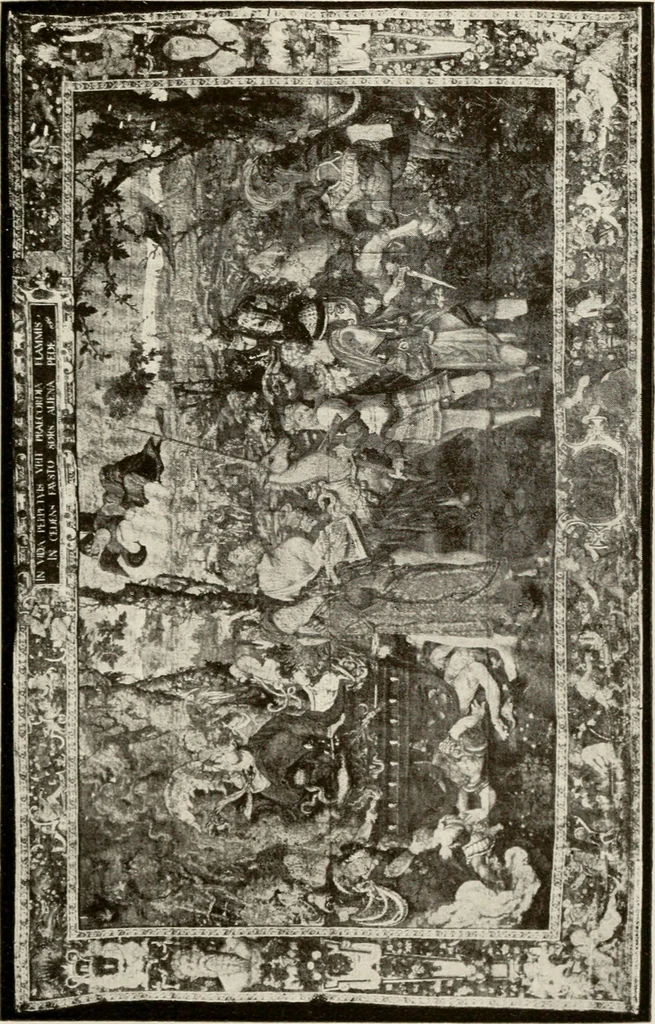 An illustration from The Spanish royal tapastries, 1921, leaf 152