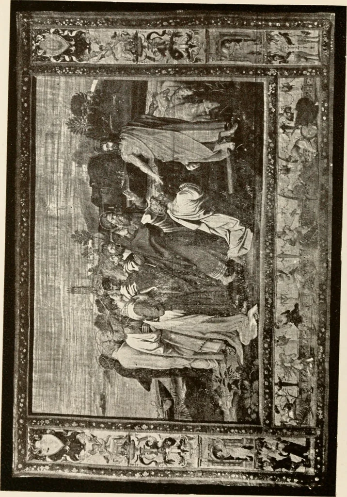 An illustration from The Spanish royal tapastries, 1921, leaf 167