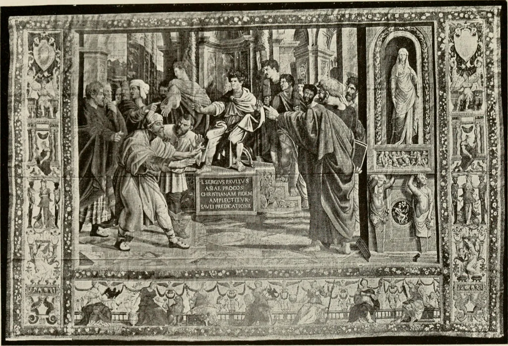 An illustration from The Spanish royal tapastries, 1921, leaf 172