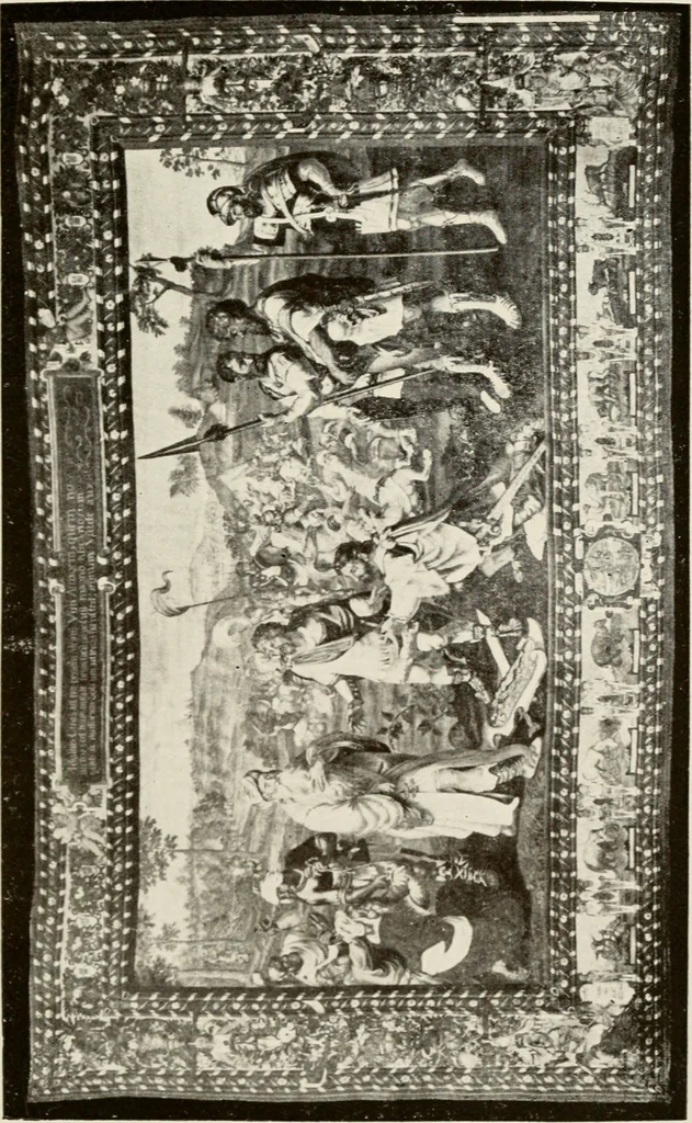 An illustration from The Spanish royal tapastries, 1921, leaf 194