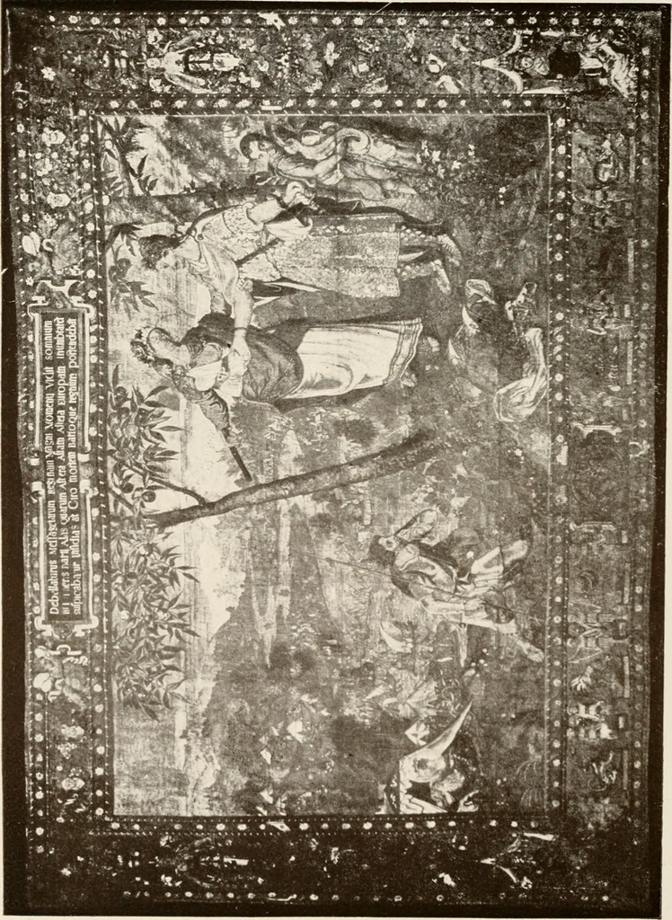 An illustration from The Spanish royal tapastries, 1921, leaf 197