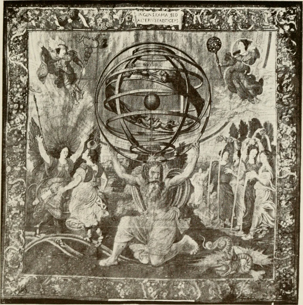 An illustration from The Spanish royal tapastries, 1921, leaf 210