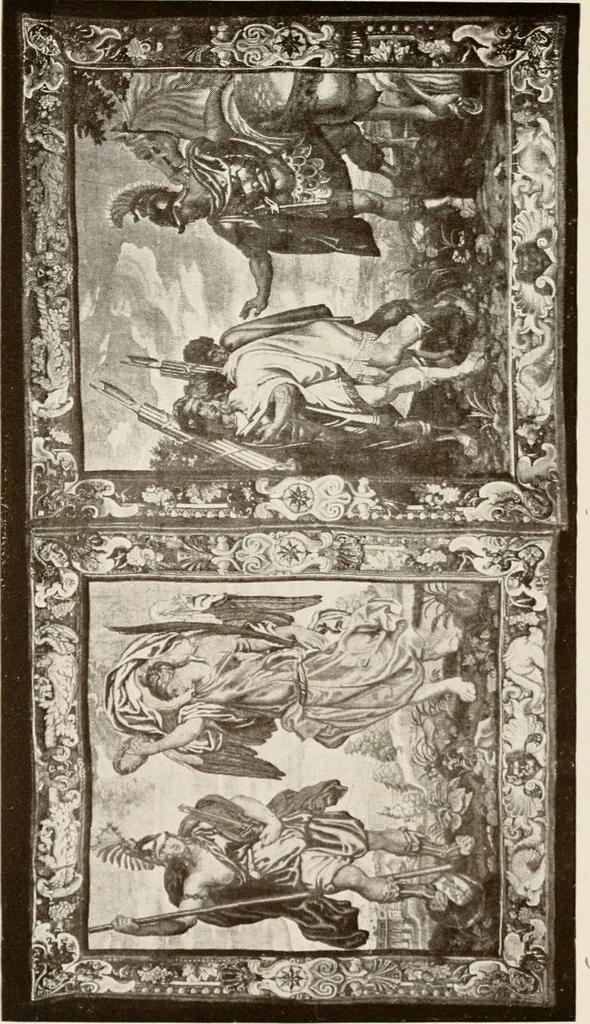 An illustration from The Spanish royal tapastries, 1921, leaf 213