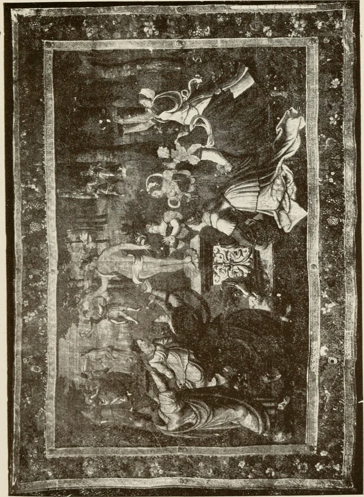 An illustration from The Spanish royal tapastries, 1921, leaf 220