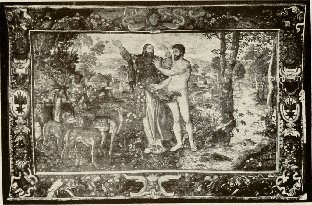 An illustration from The Spanish royal tapastries, 1921, leaf 222