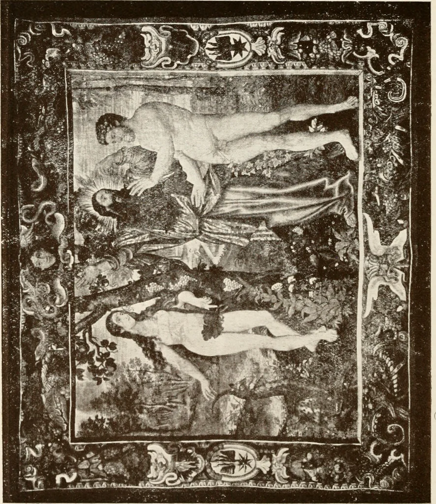 An illustration from The Spanish royal tapastries, 1921, leaf 225