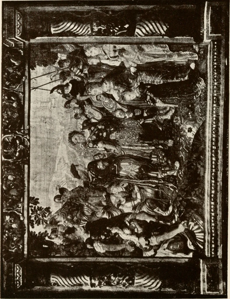 An illustration from The Spanish royal tapastries, 1921, leaf 243