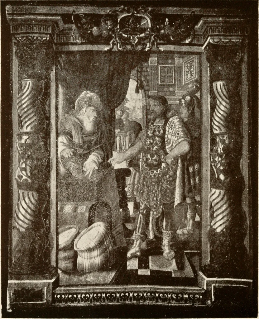 An illustration from The Spanish royal tapastries, 1921, leaf 245