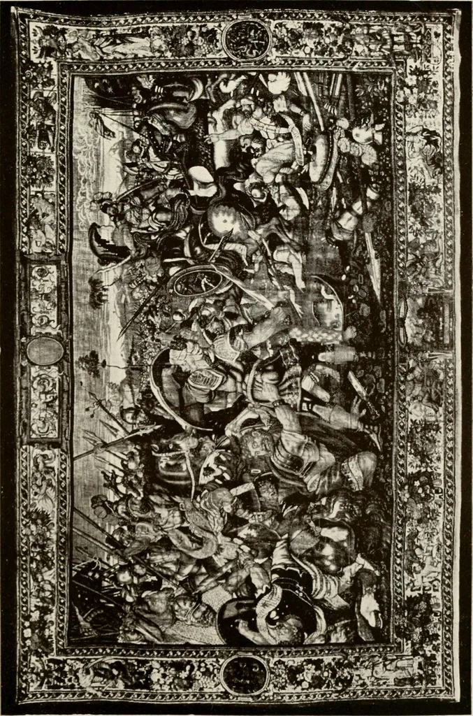 An illustration from The Spanish royal tapastries, 1921, leaf 248