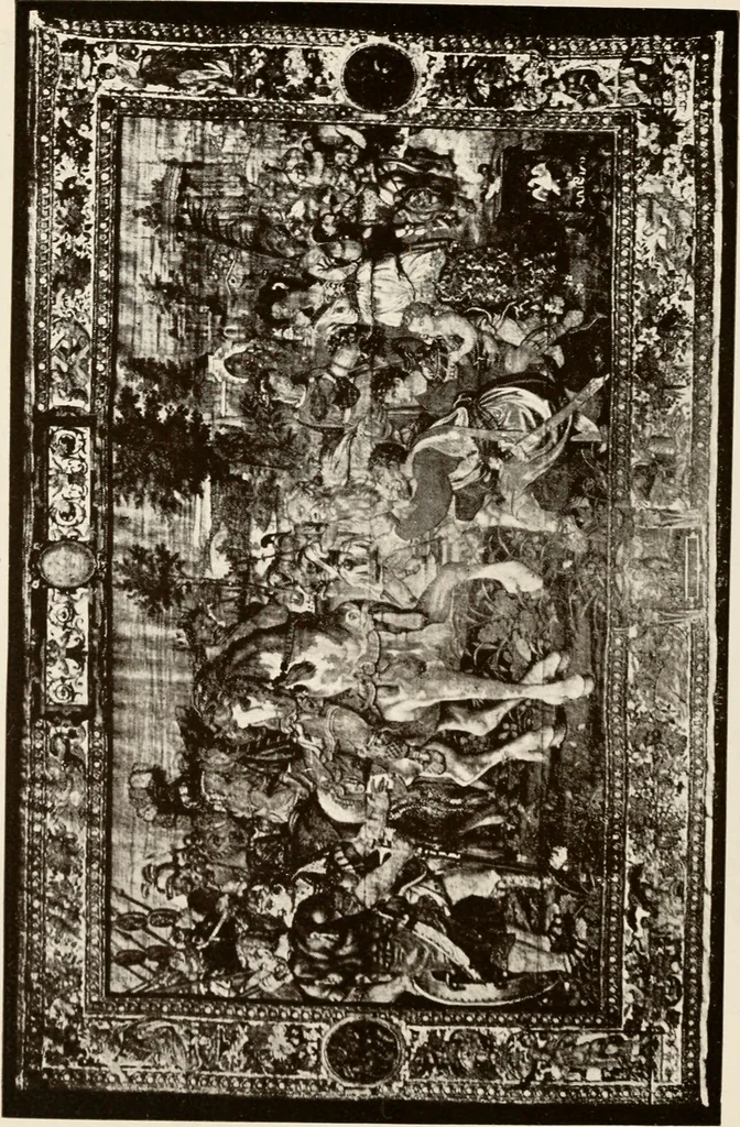 An illustration from The Spanish royal tapastries, 1921, leaf 251