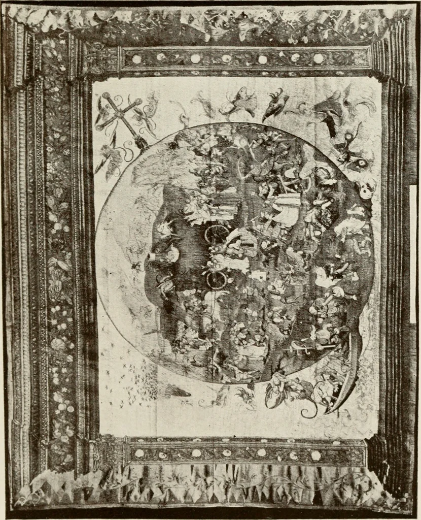 An illustration from The Spanish royal tapastries, 1921, leaf 262