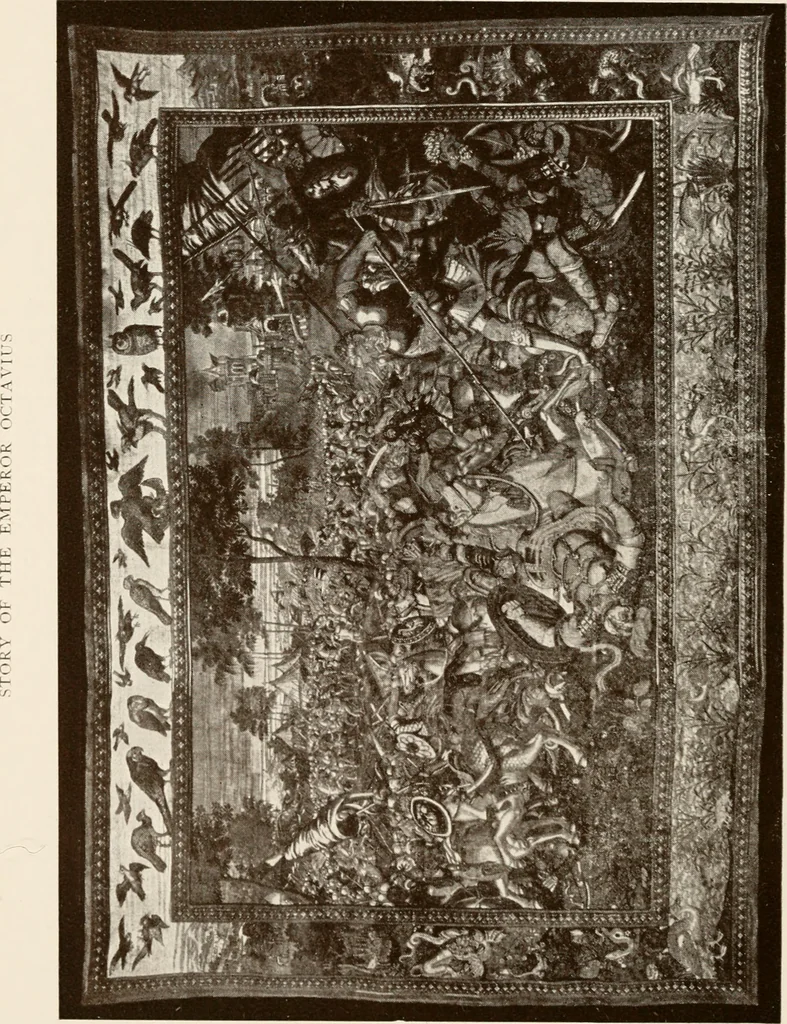 An illustration from The Spanish royal tapastries, 1921, leaf 265