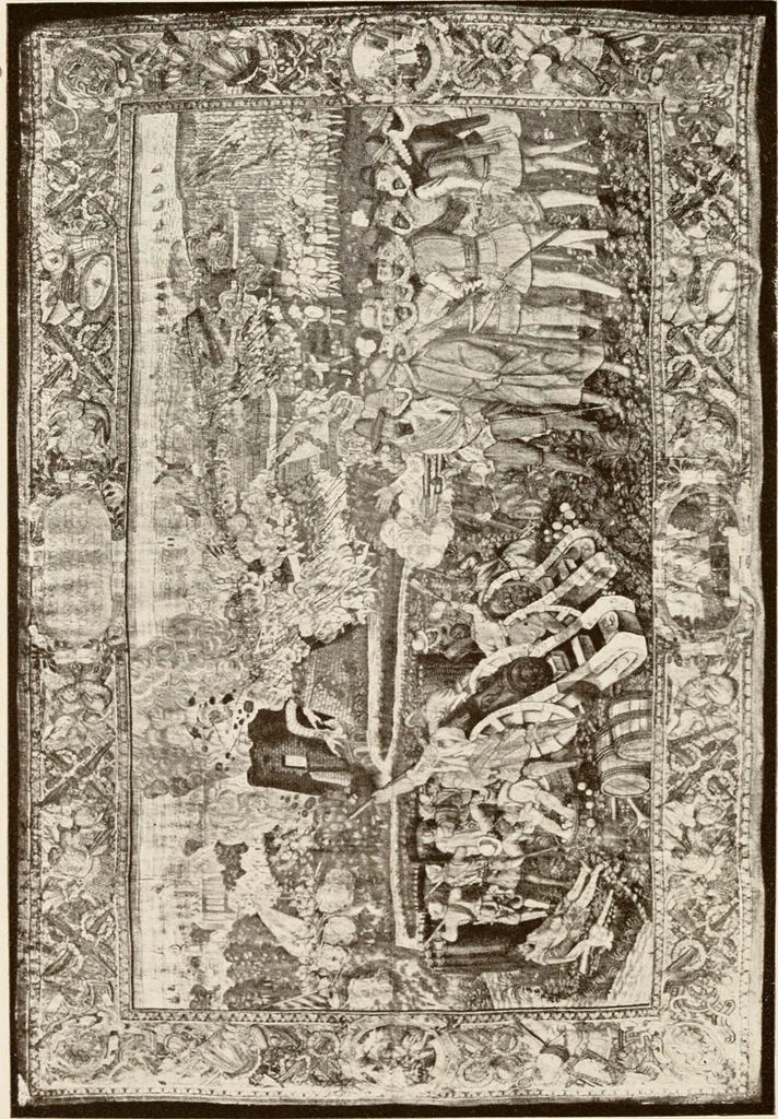 An illustration from The Spanish royal tapastries, 1921, leaf 271