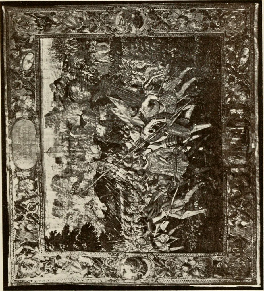 An illustration from The Spanish royal tapastries, 1921, leaf 272