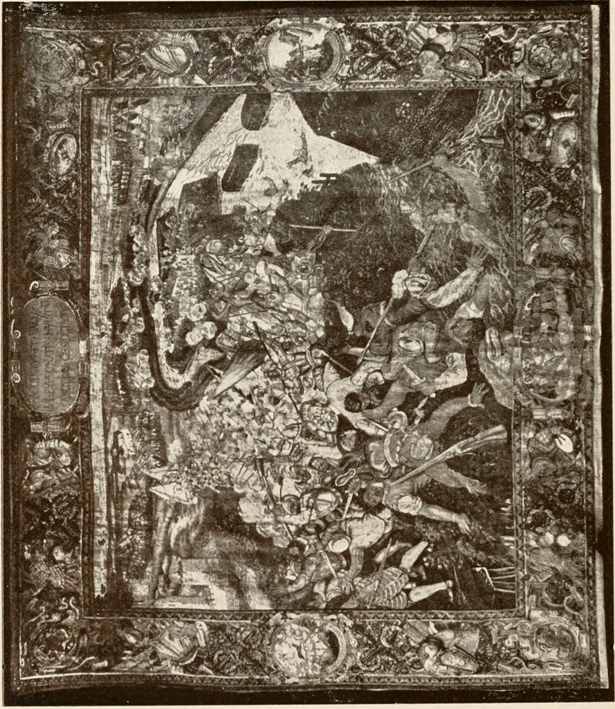 An illustration from The Spanish royal tapastries, 1921, leaf 273