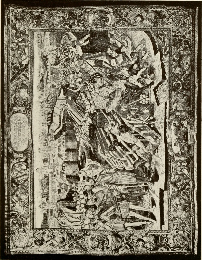 An illustration from The Spanish royal tapastries, 1921, leaf 274