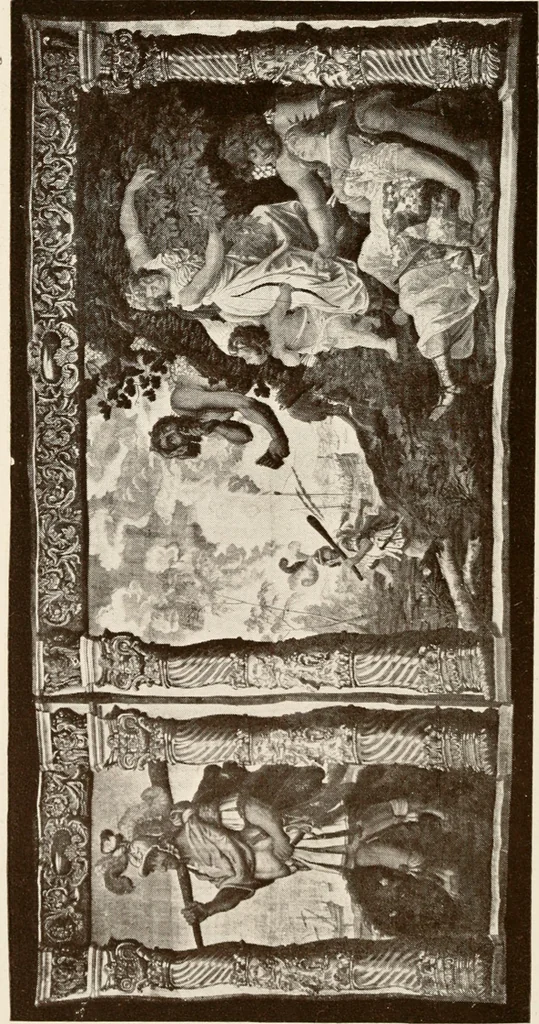 An illustration from The Spanish royal tapastries, 1921, leaf 279
