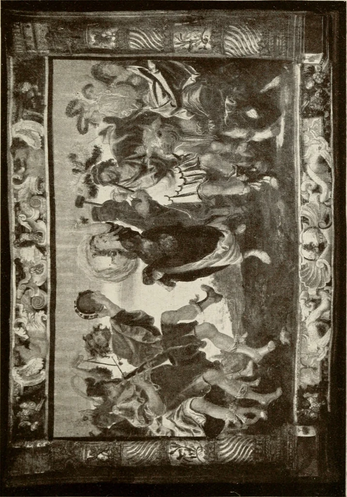 An illustration from The Spanish royal tapastries, 1921, leaf 282