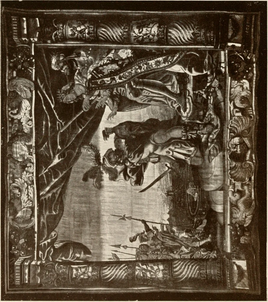An illustration from The Spanish royal tapastries, 1921, leaf 283