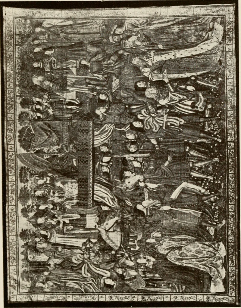 An illustration from The Spanish royal tapastries, 1921, leaf 284