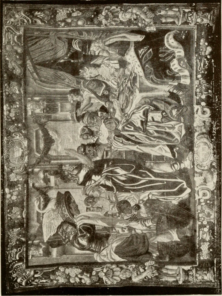 An illustration from The Spanish royal tapastries, 1921, leaf 286