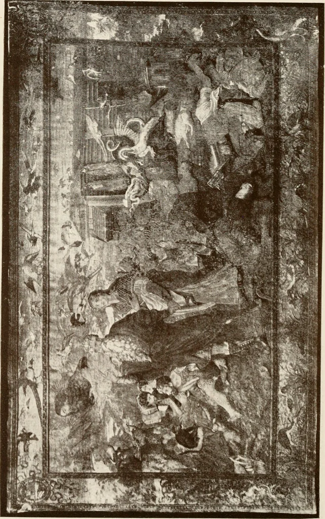 An illustration from The Spanish royal tapastries, 1921, leaf 289