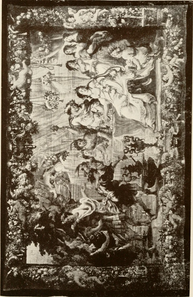 An illustration from The Spanish royal tapastries, 1921, leaf 293