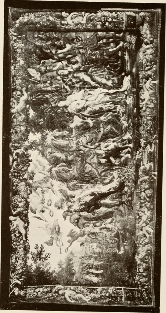 An illustration from The Spanish royal tapastries, 1921, leaf 295