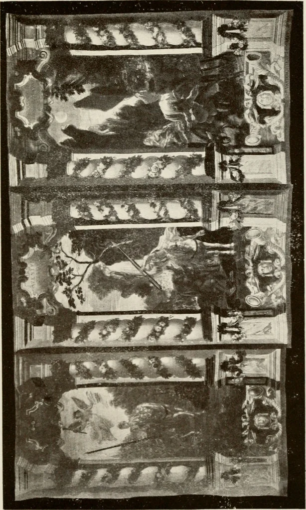 An illustration from The Spanish royal tapastries, 1921, leaf 296