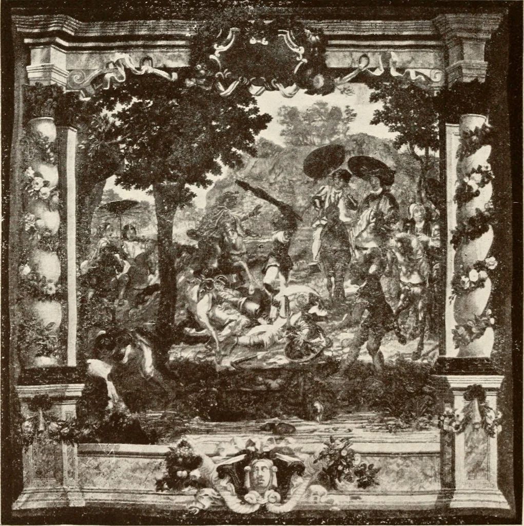 An illustration from The Spanish royal tapastries, 1921, leaf 299