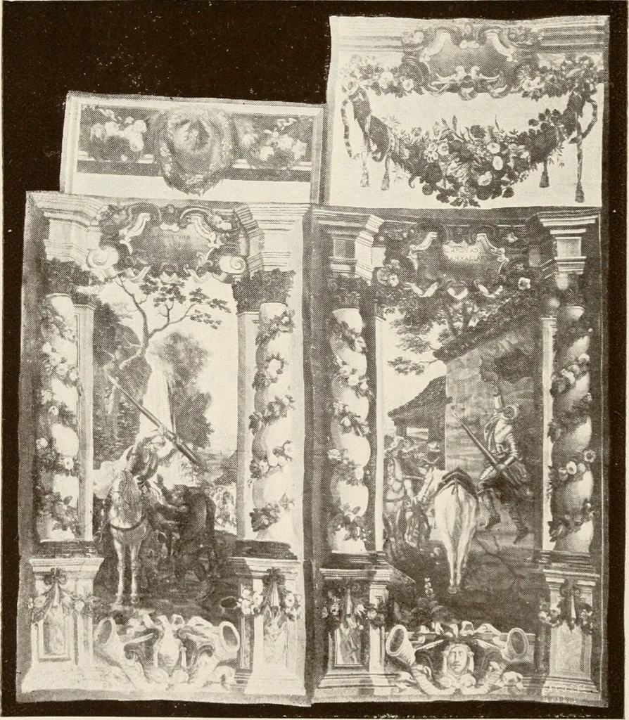 An illustration from The Spanish royal tapastries, 1921, leaf 303
