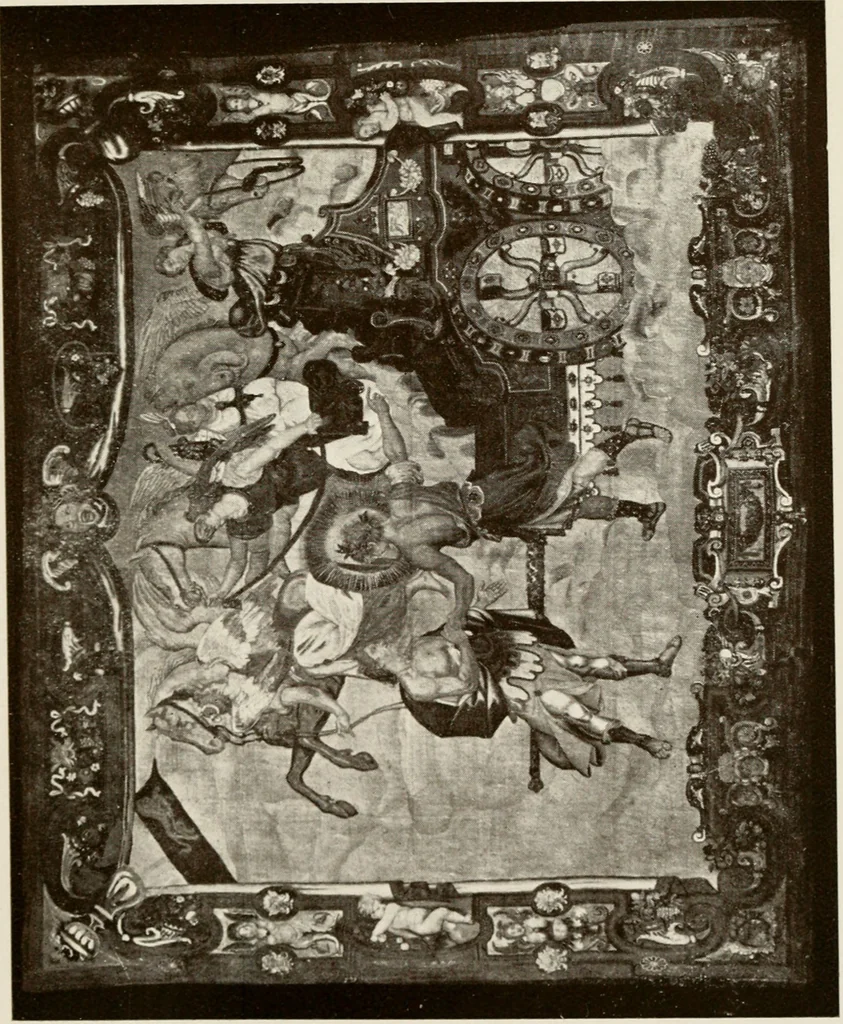 An illustration from The Spanish royal tapastries, 1921, leaf 304