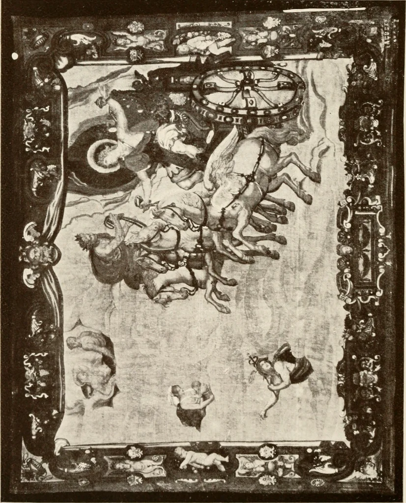 An illustration from The Spanish royal tapastries, 1921, leaf 305