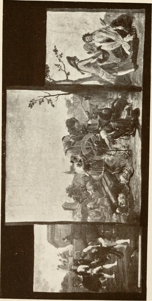 An illustration from The Spanish royal tapastries, 1921, leaf 309