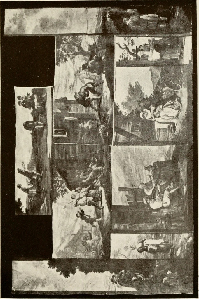 An illustration from The Spanish royal tapastries, 1921, leaf 316