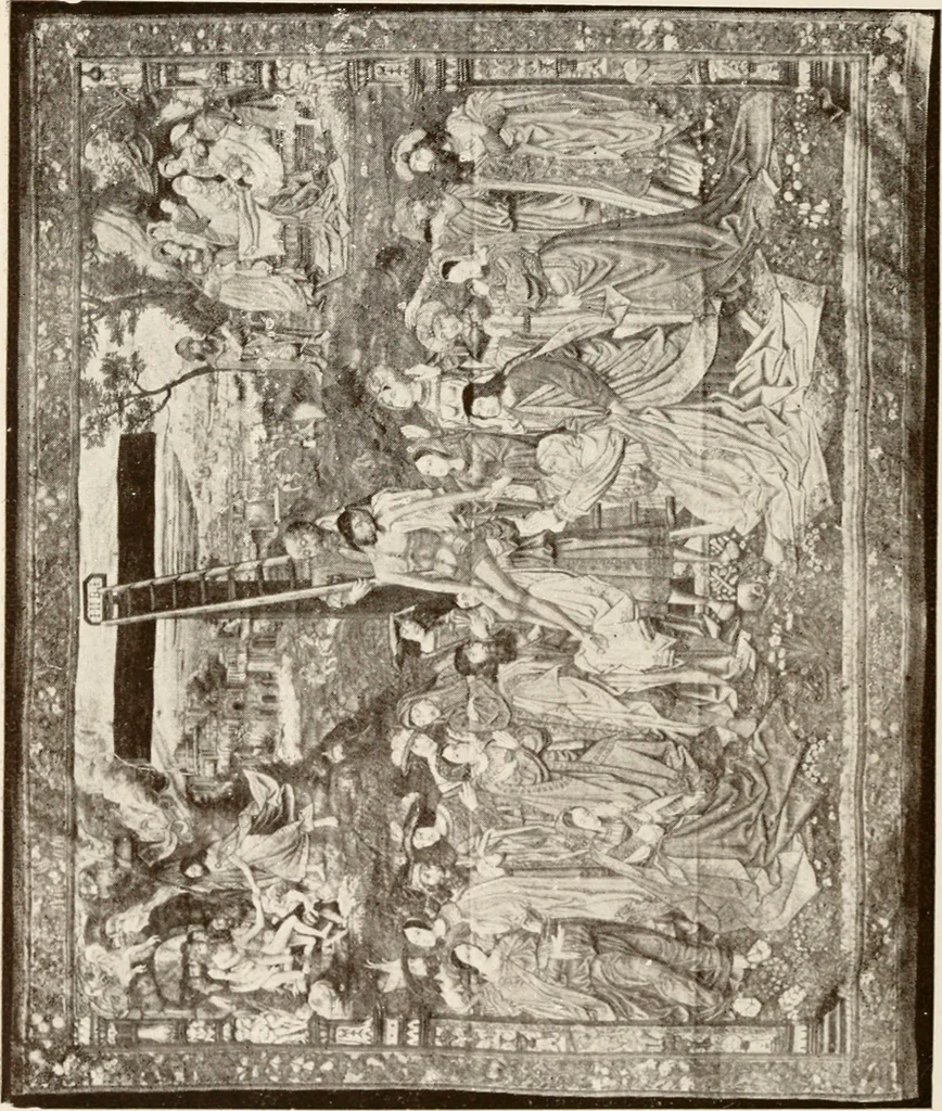 An illustration from The Spanish royal tapastries, 1921, leaf 317