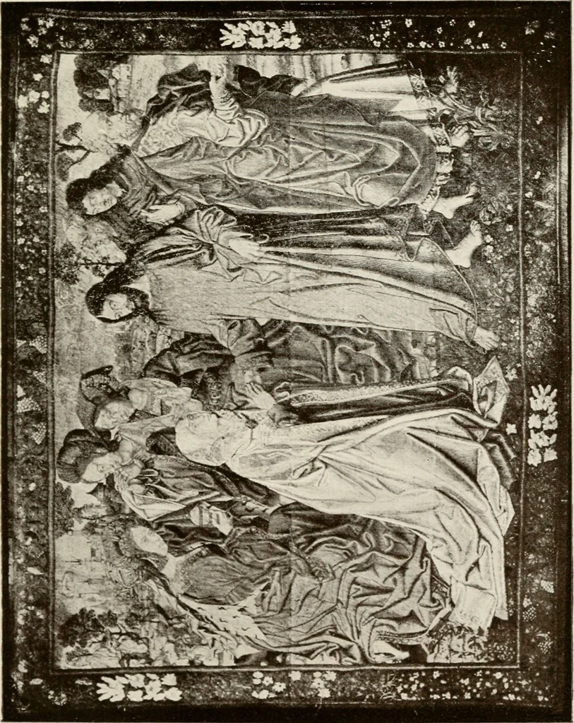 An illustration from The Spanish royal tapastries, 1921, leaf 320