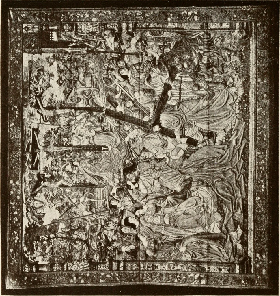 An illustration from The Spanish royal tapastries, 1921, leaf 323