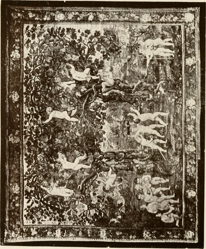 An illustration from The Spanish royal tapastries, 1921, leaf 333