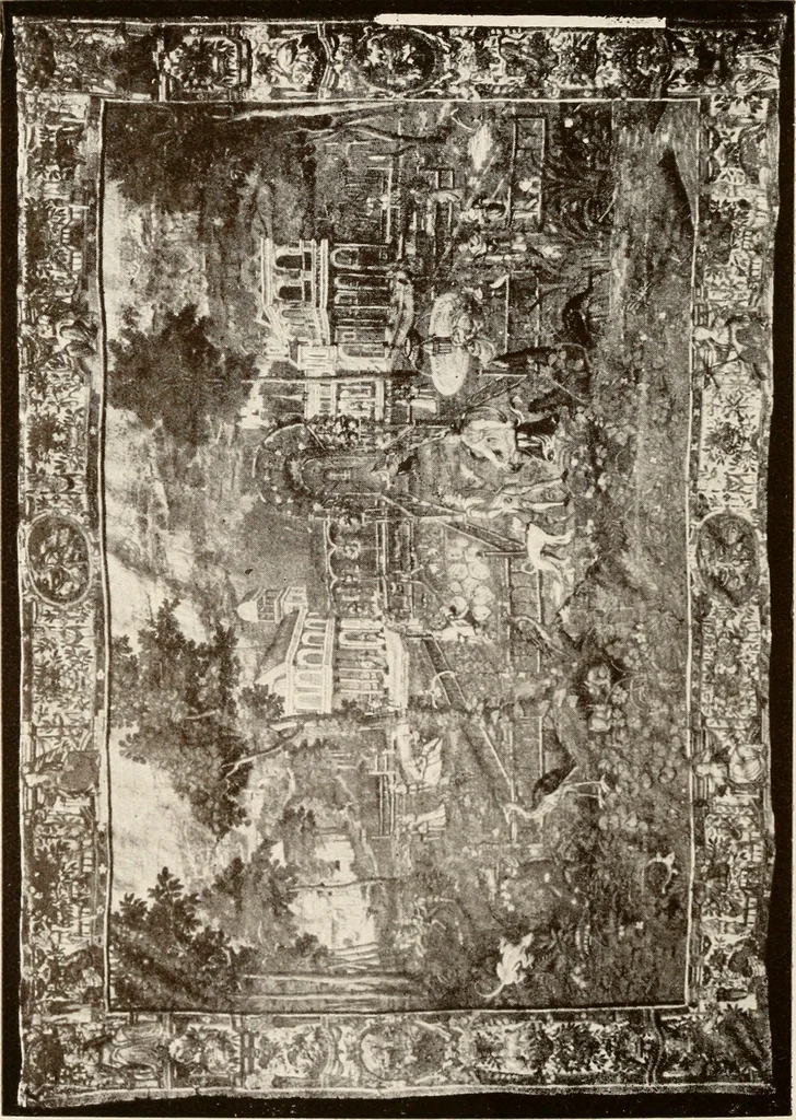 An illustration from The Spanish royal tapastries, 1921, leaf 337