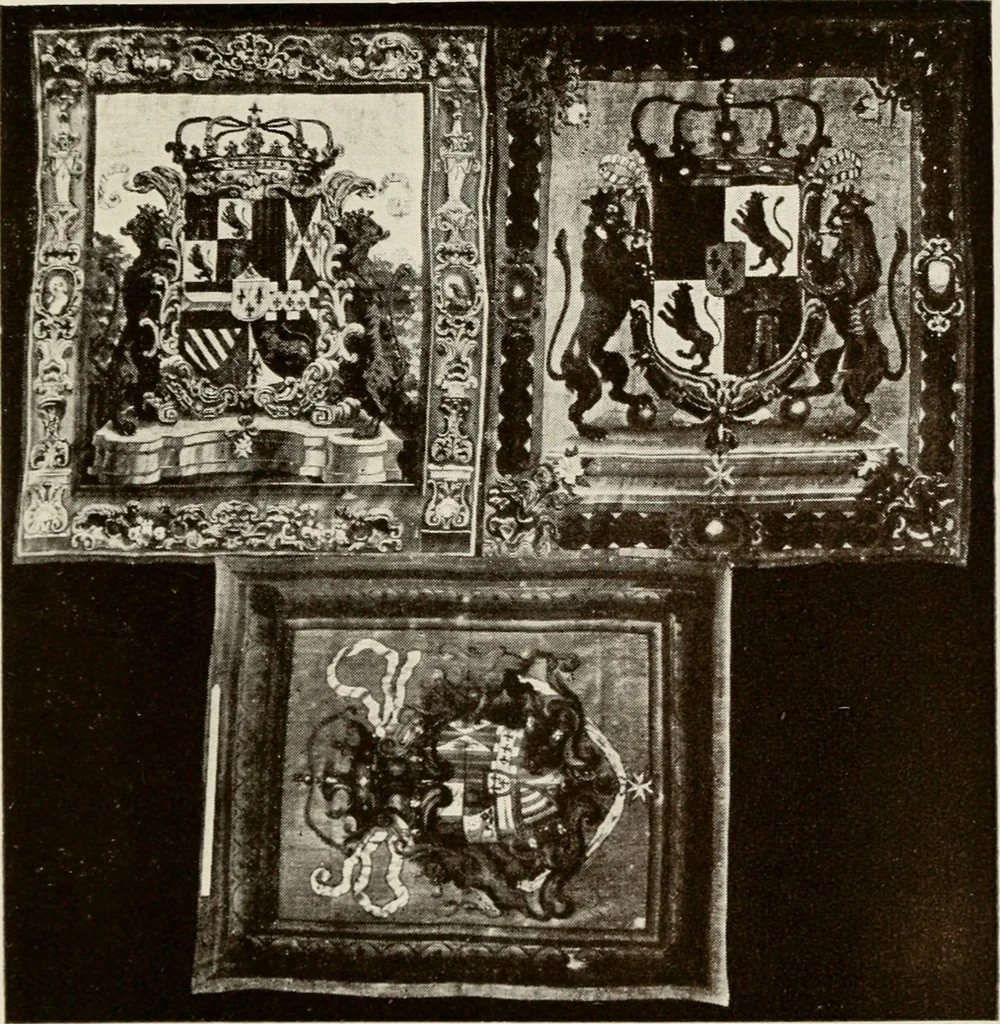 An illustration from The Spanish royal tapastries, 1921, leaf 342