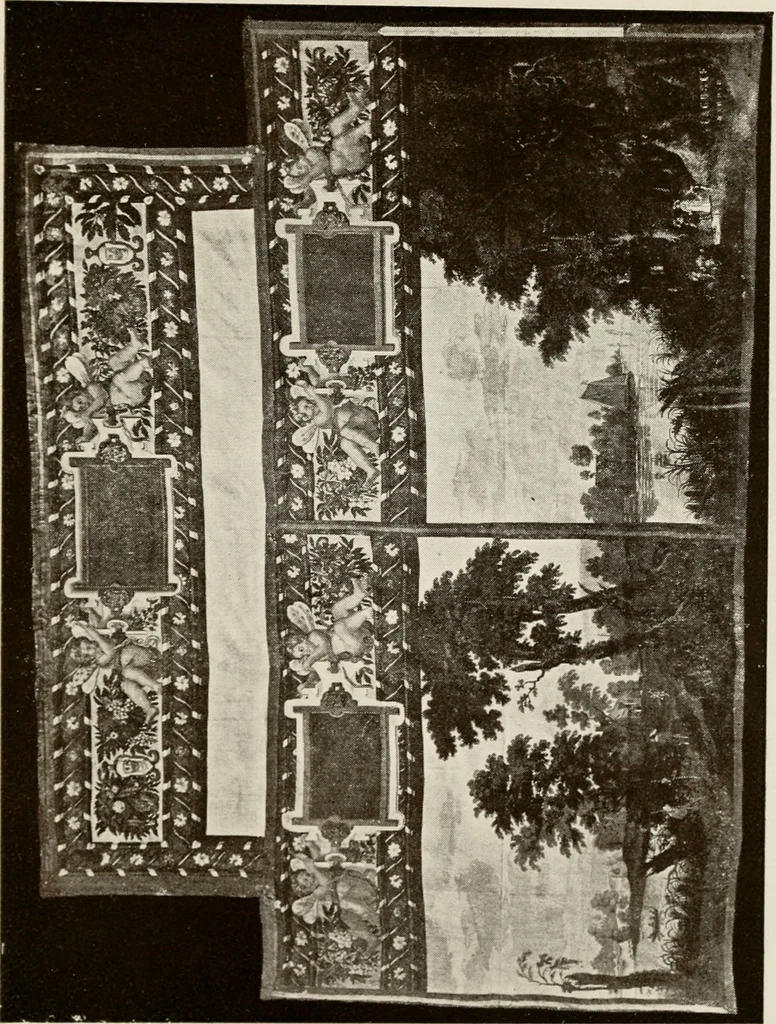 An illustration from The Spanish royal tapastries, 1921, leaf 344