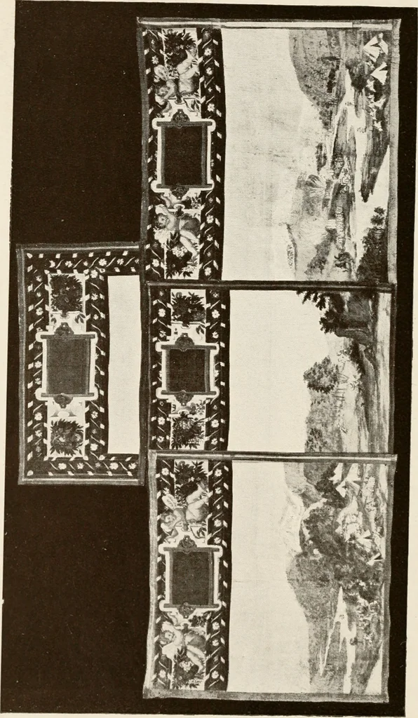 An illustration from The Spanish royal tapastries, 1921, leaf 359