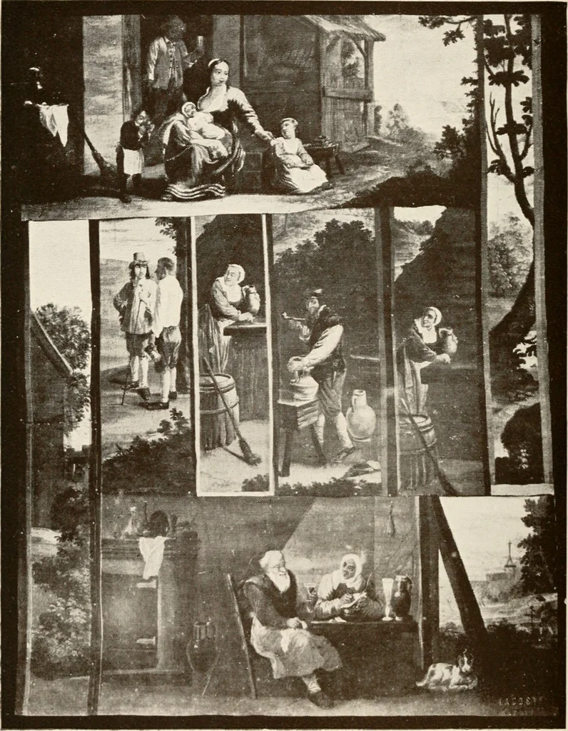 An illustration from The Spanish royal tapastries, 1921, leaf 363