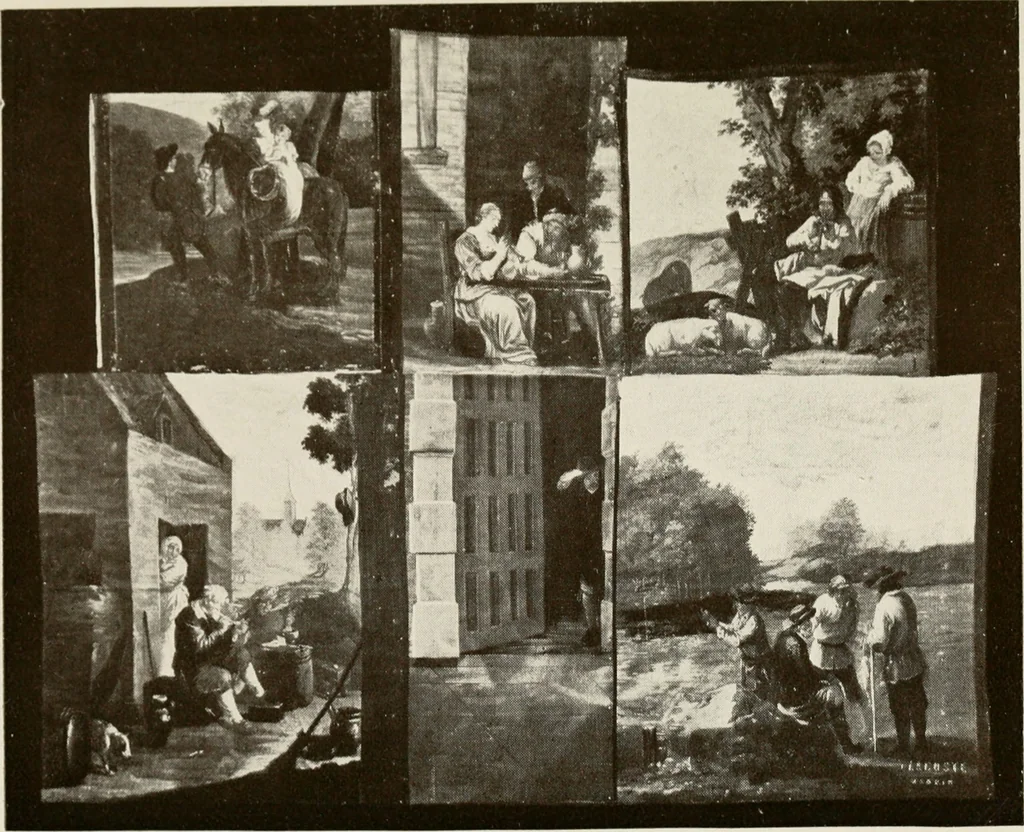 An illustration from The Spanish royal tapastries, 1921, leaf 364