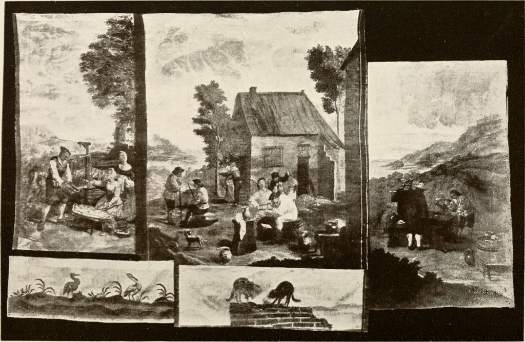An illustration from The Spanish royal tapastries, 1921, leaf 365