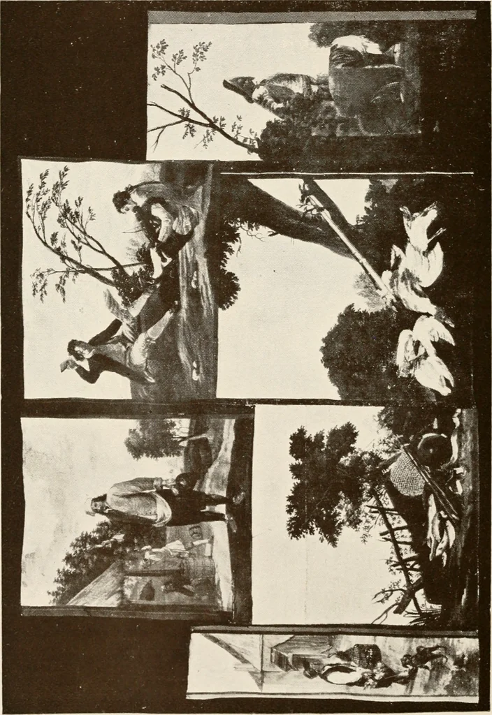 An illustration from The Spanish royal tapastries, 1921, leaf 367